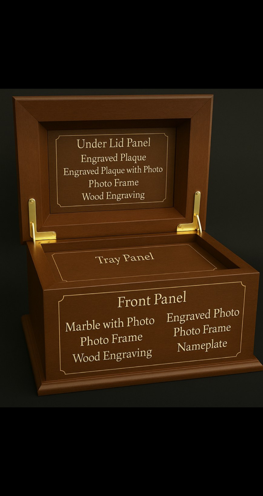Engraving panel options